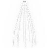 vidaXL Cord&atilde;o de luzes &aacute;rvore de Natal 210 luzes LED 210cm branco frio