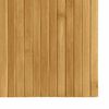 vidaXL Biombo/divis&oacute;ria de sala largura 250 cm altura 165 cm bambu natural