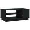 vidaXL Mesa de centro 102x55x43 cm aglomerado preto