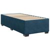 vidaXL Cama boxspring com colch&atilde;o 80x200 cm veludo azul