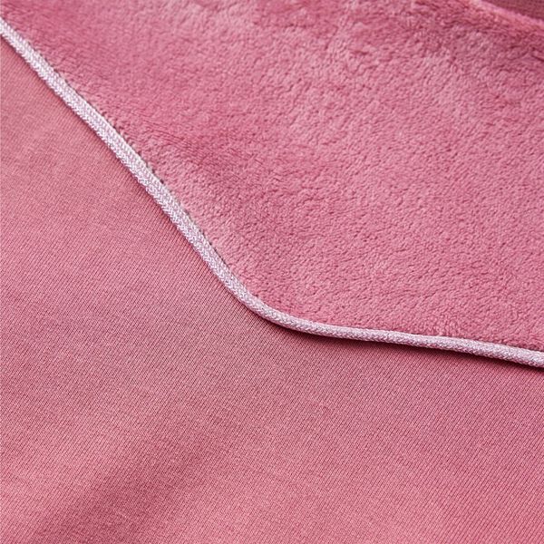 Sweatshirt para criança design retalhos de veludo cor framboesa 92