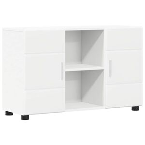vidaXL Buffet FLORIN 88,5 x 30,5 x 55,5 cm Branco Derivados de Madeira
