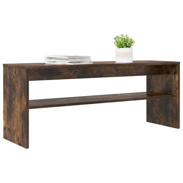 vidaXL Gabinete para TV Carvalho Defumado 100 x 30 x 40 cm