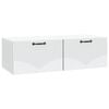 vidaXL Gabinete de TV de Parede Branco 98 x 41 x 30 cm