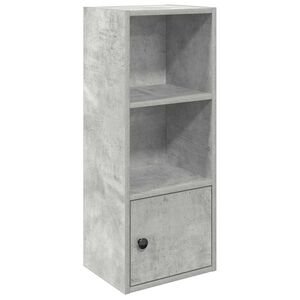 vidaXL Estante 31x24x77 cm derivados de madeira cinzento cimento