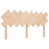 vidaXL Cabeceira de cama 159,5x3x80,5 cm madeira de pinho maci&ccedil;a