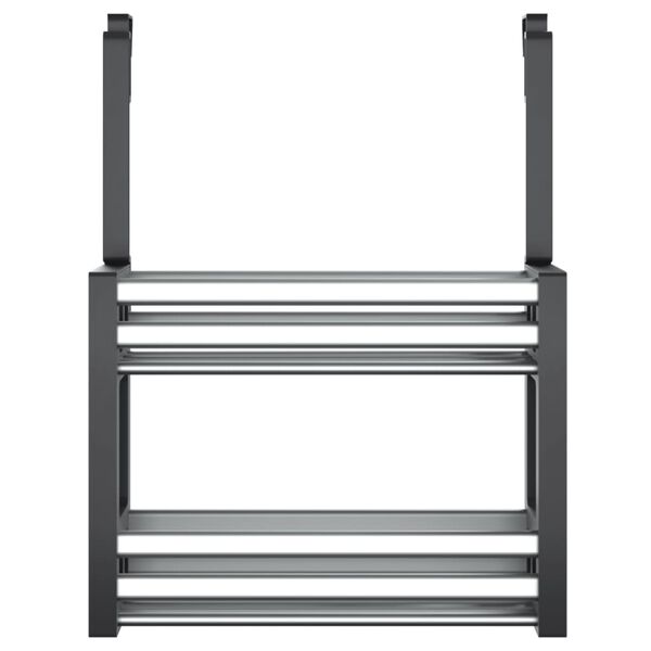 vidaXL Prateleiras p/ parte inferior do lava-loi&ccedil;a 34x12x26cm alum&iacute;nio