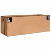 vidaXL Arm&aacute;rio de Parede Madeira antiga 100 x 36,5 x 35 cm