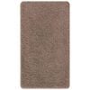 vidaXL Tapete de Banho Antiderrapante Castanho 70 x 120 cm PP