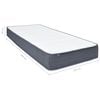 vidaXL Colchão para cama boxspring 200x120x20 cm