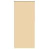 vidaXL Cortina de rolo blackout, 104,4 x 230 cm, largura do tecido 100 cm, bege