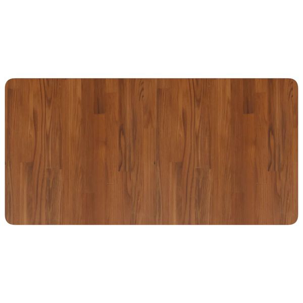 vidaXL Bancada p/ WC 100x50x1,5 cm madeira tratada castanho-escuro