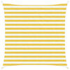 vidaXL Vela de Sombra Amarelo e Branco 2 x 2 m HDPE