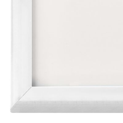 vidaXL Molduras para parede 5 pcs 42x59,4 cm MDF branco