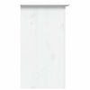 vidaXL Mesa de cabeceira BODO 53x38,5x67 cm pinho maci&ccedil;o branco