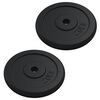 vidaXL Disco de muscula&ccedil;&atilde;o 40 kg ferro fundido