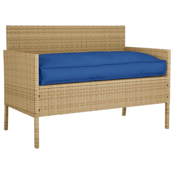 vidaXL Almofada Azul Royal 120 x 60 x 12 cm Tecido Oxford