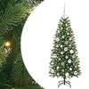 vidaXL &Aacute;rvore de Natal Artificial com 150 LEDs Verde 120 cm PE e PVC