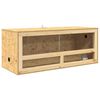 vidaXL Terr&aacute;rio Castanho 100 x 40 x 40 cm OSB