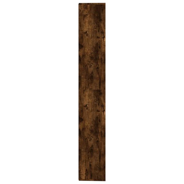 vidaXL Estante 155x24x160 cm cor carvalho fumado