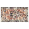 vidaXL Tapete ORIZ Laranja 80 x 150 cm 100% Poli&eacute;ster