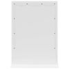 vidaXL Espelho de Vaidade Retangular Branco 70 x 50 x 18 cm