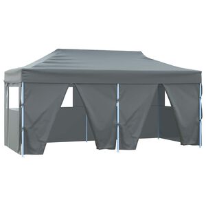 vidaXL Tenda de Festa 291 x 580 x 315 cm Antracite Tecido Oxford