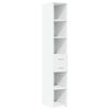 vidaXL Arm&aacute;rio alto 30x42,5x185 cm derivados de madeira branco