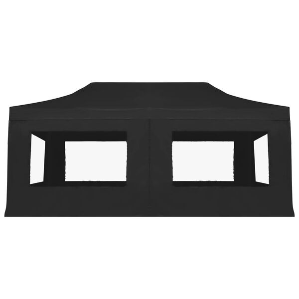 vidaXL Tenda dobr&aacute;vel profissional c/ paredes alum&iacute;nio 6x3m antracite