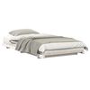 vidaXL Estrutura da Cama Branco 90 x 190 cm Madeira de Pinheiro S&oacute;lida