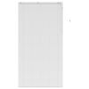 vidaXL Cortina Veneziana Branco 135 x 250 cm 35 mm