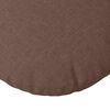 vidaXL Almofadas de Assento 2 pcs Castanho &Oslash;40 x 13 cm tecido