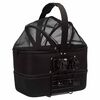 TRIXIE Cesto de bicicleta dianteiro para animais 41x47x29 cm preto