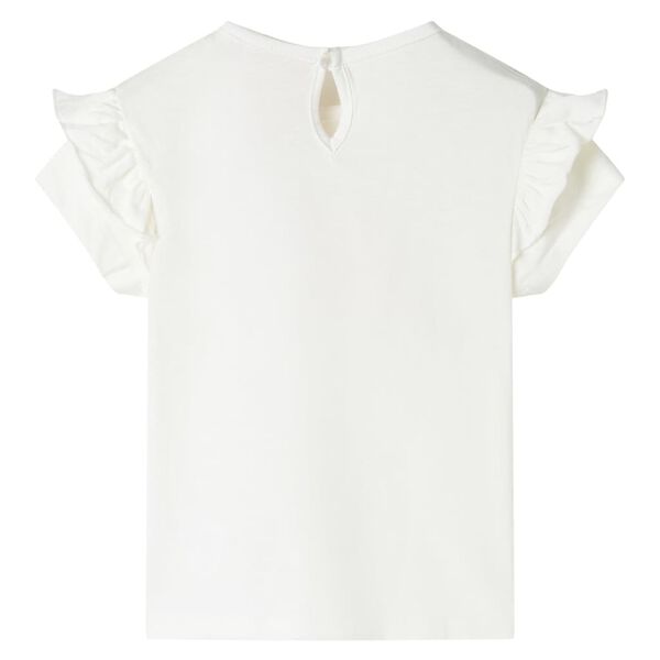 T-shirt infantil cor cru 104