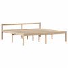 vidaXL Cama com estante sem colch&atilde;o 180x200 cm pinho maci&ccedil;o