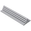 vidaXL Barras Rosqueadas 12 pcs Prateado M6 x 120 mm Metal