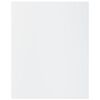 vidaXL Prateleiras para estante 4 pcs 40x50x1,5cm contraplacado branco