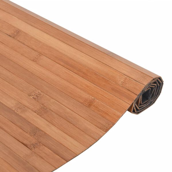 vidaXL Tapete retangular 60x300 cm bambu cor natural