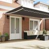 vidaXL Estrutura de Toldo Manual Branco 500 × 300 cm Alumínio