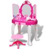 Toucador brinquedo com 3 espelhos e luz/som