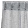 vidaXL Cortina de Voile 2 pcs Cinza Escuro 225 x 140 cm Poli&eacute;ster