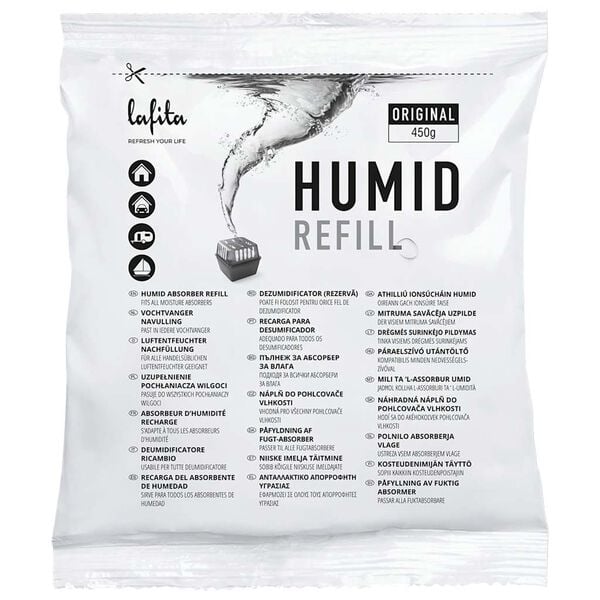 Lafita Recargas absorventes de humidade 24 unidades 450 g