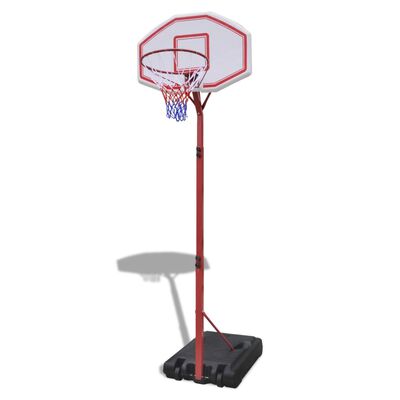 vidaXL Tabela de basquetebol com suporte 305 cm