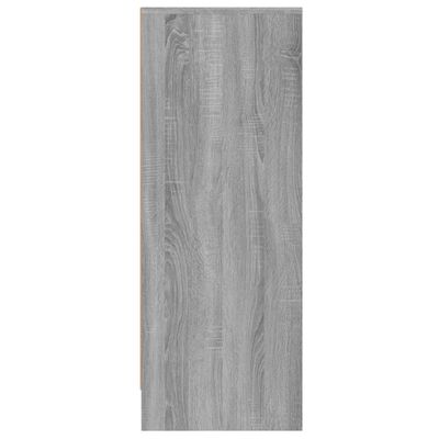 vidaXL Sapateira 60x35x92 cm derivados de madeira sonoma cinza