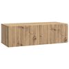 vidaXL Gabinete de TV de Parede Carvalho Arttisan 98 x 41 x 30 cm