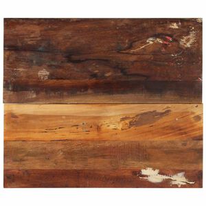 vidaXL Tampo mesa retangular 60x70cm 15-16mm madeira recuper. maci&ccedil;a