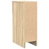 vidaXL Mesas de cabeceira com gaveta 2 pcs 20x36x60 cm carvalho sonoma