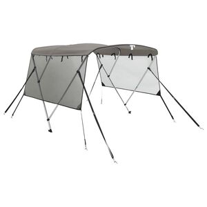 vidaXL Toldo 3 arcos Bimini paredes malha laterais 183x(154-167)x137cm