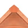 vidaXL Abrigo de arrumação para jardim 71x60x213 cm madeira