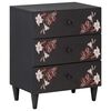 vidaXL Mesa-de-cabeceira com gaveta Multicolor 50 x 33 x 60 cm